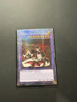 YuGiOh HOUSE DRAGONMAID (Alternate Art) Quarter Century Secret Rare RA03-EN037 - Image 1