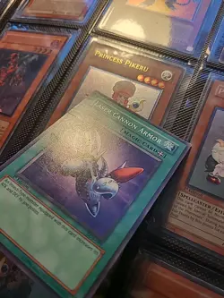 YUGIOH Laser Cannon Armor LOB-089 1st Edition - Image 2