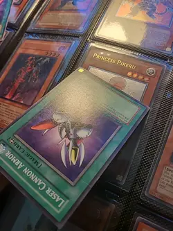 YUGIOH Laser Cannon Armor LOB-089 1st Edition - Image 3