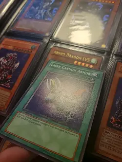 YUGIOH Laser Cannon Armor LOB-089 1st Edition - Image 2