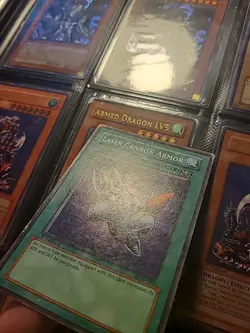 YUGIOH Laser Cannon Armor LOB-089 1st Edition - Image 2