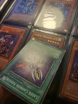 YUGIOH Laser Cannon Armor LOB-089 1st Edition - Image 3