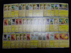 Pokemon Card Non Holo Shining Pikachu Lot Of 46 SET 023/071 025/165 etc #4540 - Image 1