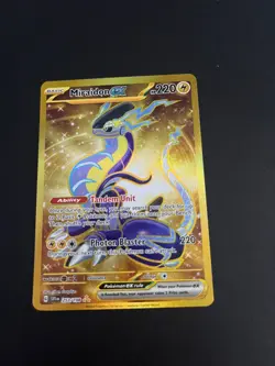Pokemon Card Miraidon EX 253/198 Gold Secret Rare Scarlet Violet Base TCG - Image 2