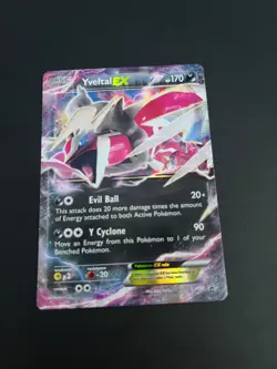 Yveltal EX XY150 Black Star Promo Pokemon Trading Card TCG - Image 1