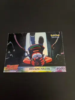 Topps Rescuing Pikachu Holo 30 Mewtwo Strikes Back Pokemon Card Trading Card - Image 2