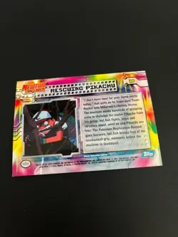 Topps Rescuing Pikachu Holo 30 Mewtwo Strikes Back Pokemon Card Trading Card - Image 4