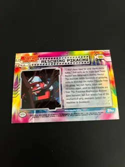 Topps Rescuing Pikachu Holo 30 Mewtwo Strikes Back Pokemon Card Trading Card - Image 3