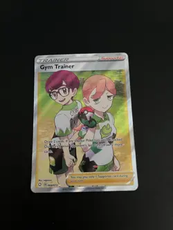 Pokemon Card Gym Trainer 068/072 Shining Fates Full Art Trading Card TCG - Image 1