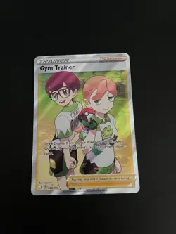 Pokemon Card Gym Trainer 068/072 Shining Fates Full Art Trading Card TCG - Image 2