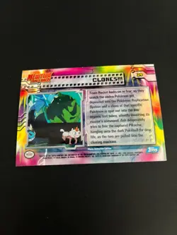 Topps Clones Holo 29 Mewtwo Strikes Back Pokemon Card Trading Card TCG - Image 1