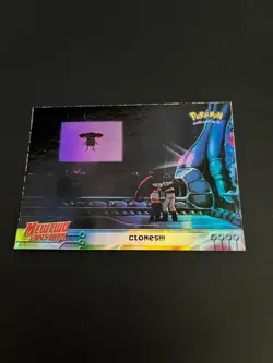 Topps Clones Holo 29 Mewtwo Strikes Back Pokemon Card Trading Card TCG - Image 3