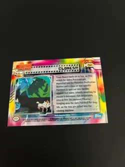 Topps Clones Holo 29 Mewtwo Strikes Back Pokemon Card Trading Card TCG - Image 5