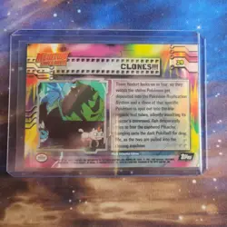 Topps Clones Holo 29 Mewtwo Strikes Back Pokemon Card Trading Card TCG - Image 2