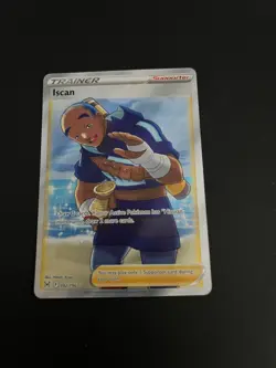 Pokemon Card Iscan 192/196 Full Art Trainer Lost Origin Pokemon Trading Card TCG - Image 1