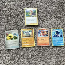 42 Lot Of Pokemon Cards Included A Holo And Rare Card - Image 1