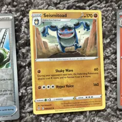 42 Lot Of Pokemon Cards Included A Holo And Rare Card - Image 3