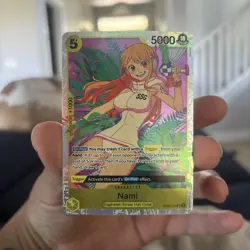 Nami SR OP08-106 ENGLISH ONE PIECE Card Game Two Legends - Image 1