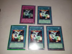 Yu-Gi-Oh TCG SPIRIT MESSAGE FINAL 5 card lot some 1st ed NICE - Image 1