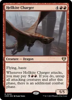 Hellkite Charger CMM LP MTG - Image 1