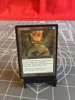 Vintage 1997 MTG Tempest Grindstone NM - Image 1