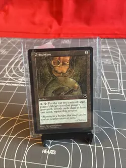 Vintage 1997 MTG Tempest Grindstone NM - Image 3