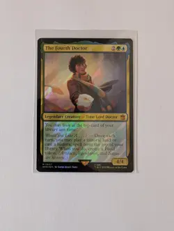 MTG The Fourth Doctor M Doctor Who Magic The Gathering Free Postage NM/M - Image 1