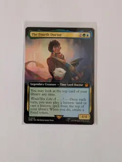 MTG The Fourth Doctor M Doctor Who Magic The Gathering Free Postage NM/M - Image 4
