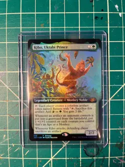 MTG - Kibo, Uktabi Prince (Extended Art) Release Promos Foil - NM - Image 1