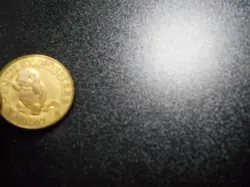 Pokemon Card Banpresto 1997 Promo Game Coin Gold Squirtle #4404 - Image 2