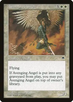 MTG - Avenging Angel - Tempest - X1 - (LP) - - Image 1