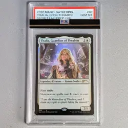 MTG Magic the Gathering Thalia, Guardian of Thraben 040 SLD PSA10 Foil English - Image 1