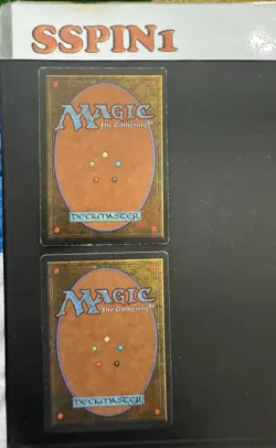 MTG Signed Dwarven Warriors, Power Surge, Douglas Shuler Revised - Image 2