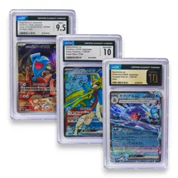 Pokemon Slab Lot of 3 Team Rocket's Wobbuffet, Hop's Zacian ex, Garchomp ex CGC - Image 1