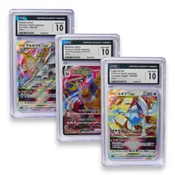 Pokemon Slab Lot of 3 Arceus VSTAR, Machamp VMAX, Lugia VSTAR CGC 10 GM - Image 1