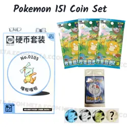 Pokemon TCG Collect 151 Hope Booster Coin Collection Set Marowak Sealed 2025 CN - Image 1