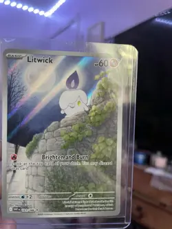 Pokemon TCG - Litwick - 101/086 - Illustration Rare - SV: White Flare - Image 2