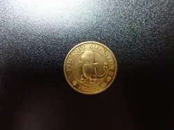 Pokemon Card Banpresto 1997 Promo Game Coin Gold Charmander #5393 - Image 1