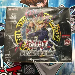 YuGiOh Invasion of Chaos Booster Box - Konami Factory Sealed Brand New - Image 1