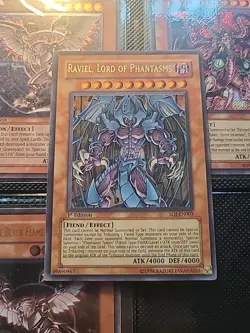 Yugioh! Raviel, Lord of Phantasms - SOI-EN003 - Ultra Rare - 1st Edition - Image 1