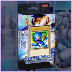 LEGENDARY OCEAN KAIRYU-SHIN STARTER DECK 41 Mako Tsunami Duelist Kingdom YuGiOh - Image 1