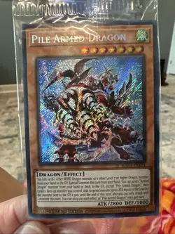 YuGiOh! - Pile Armed Dragon HAC1-EN174 Secret Rare Limited Edition NM Sealed - Image 1