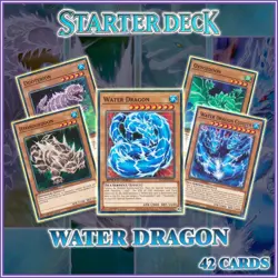 WATER DRAGON STARTER DECK 42 | Bastion Misawa Cluster H2O Duelist Kingdom YuGiOh - Image 1