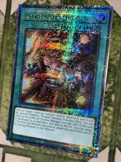 YuGiOh ZOODIAC BARRAGE Quarter Century Secret Rare RA04-EN091 - Image 1