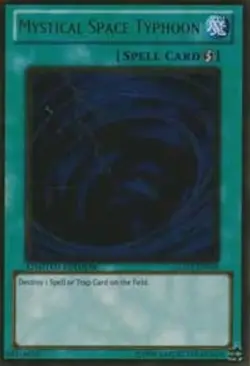 Mystical Space Typhoon - Limited Gold Series 3 HP YuGiOh - Image 1
