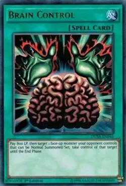 Brain Control - 1st Edition Duelist Saga LP YuGiOh - Image 1