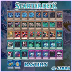 BASTION WATER DRAGON STARTER DECK 42 | Cluster H2O Duelist Kingdom YuGiOh - Image 1