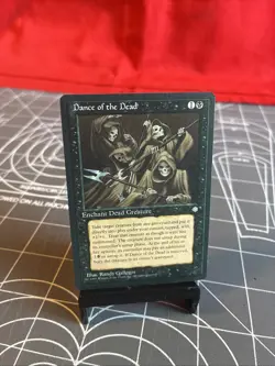 Vintage 1995 MTG Ice Age Dance Of The Dead Card NM - Image 1