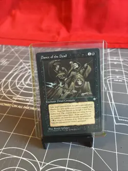 Vintage 1995 MTG Ice Age Dance Of The Dead Card NM - Image 3