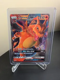 Pokemon Card TCG - Charizard GX SM211 Black Star Promo Sun & Moon Near Mint - Image 1